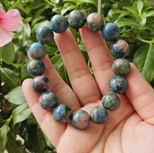 12mm rainbow chrysocolla bracelet